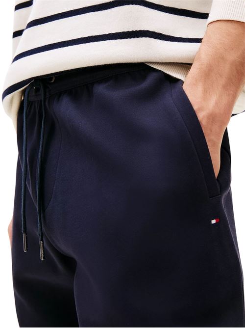 Pantalone blu in cotone Tommy Hilfiger | MW0MW37242DW5